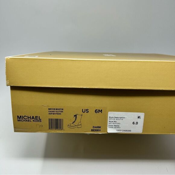 Micheal Kors Bryce Platform Boots - Picture 8 of 8